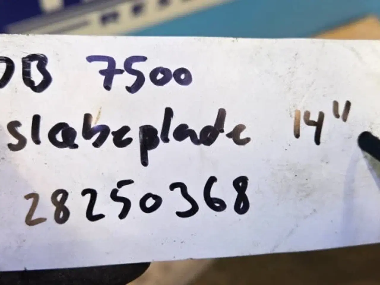 Billede 9 - Dronningborg D7500 Slæbeplade 28250368