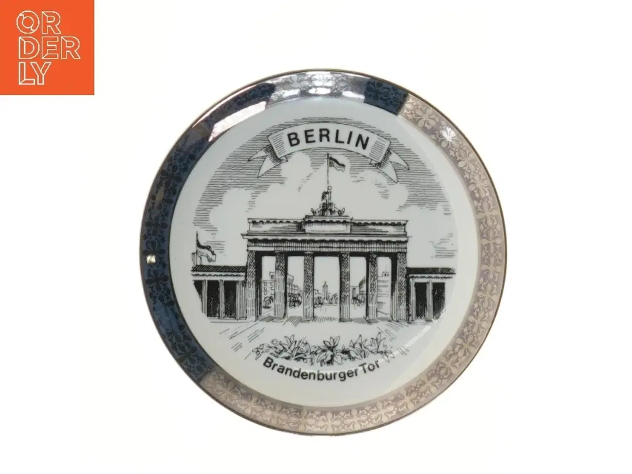 Billede 1 - Dekorationsplatte Berlin fra Regina (str. Ø 19,4 cm)