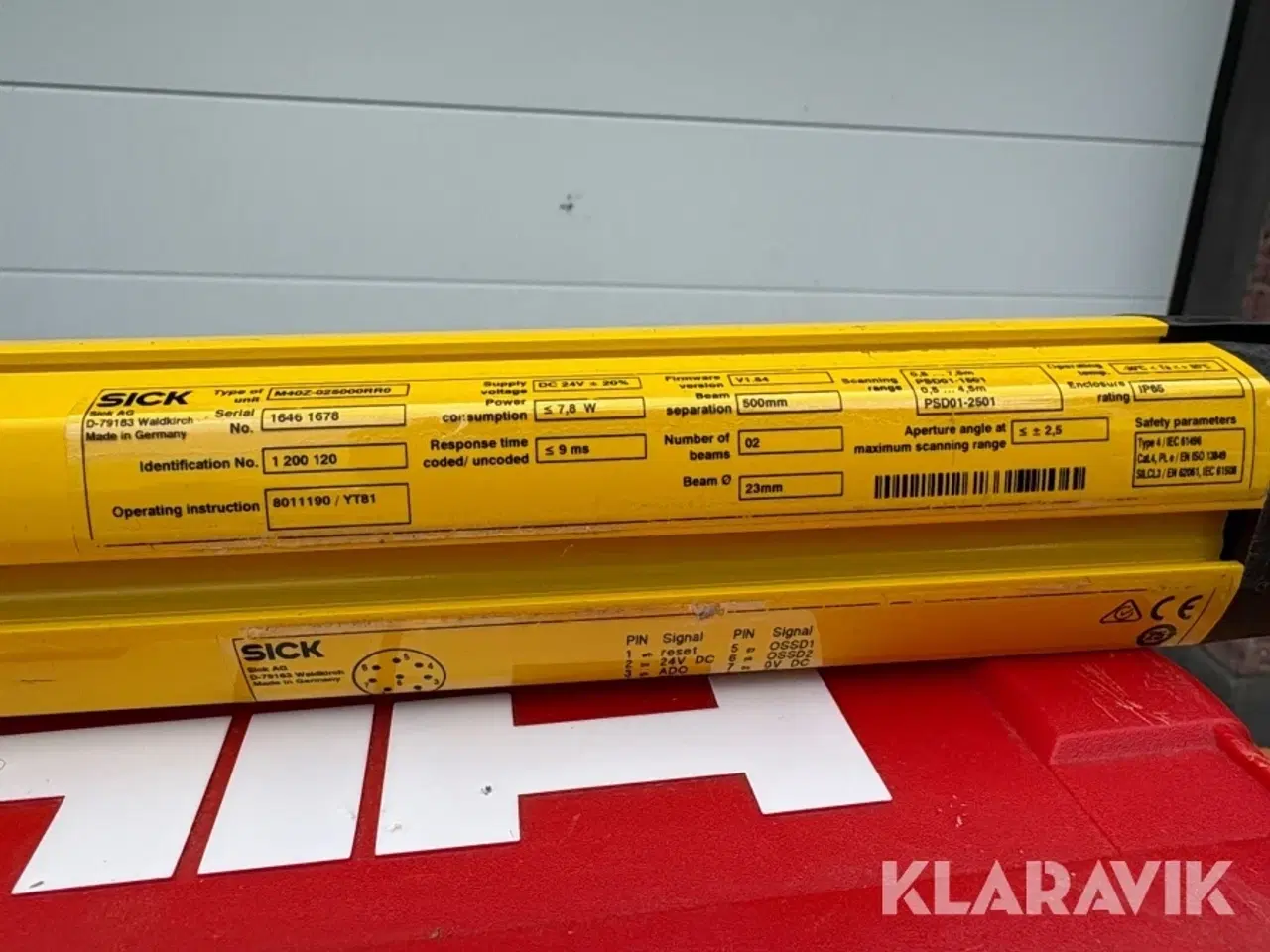 Billede 10 - Sikkerheds sensor Sick M4000