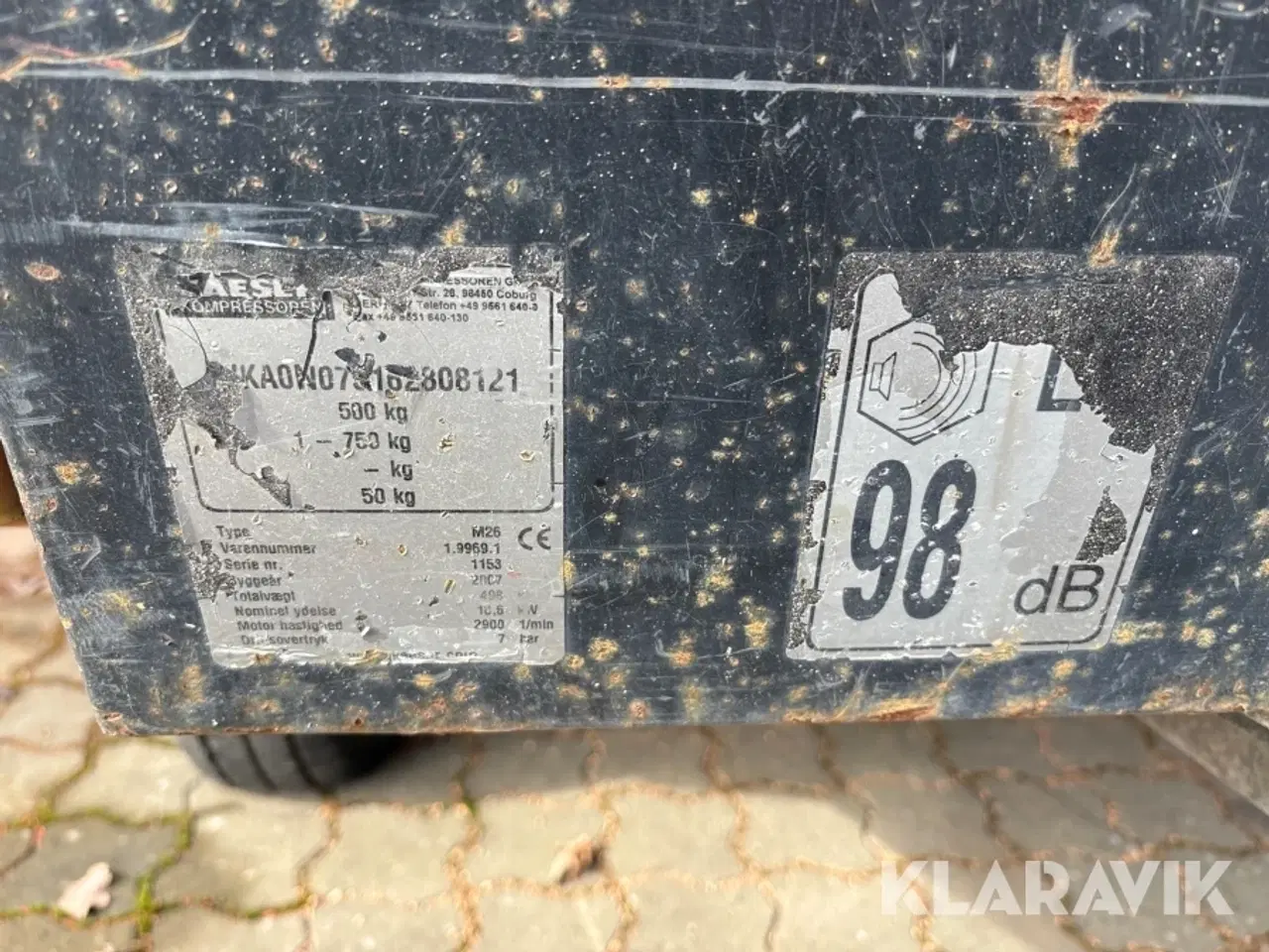 Billede 9 - Kompressor Kaeser M26