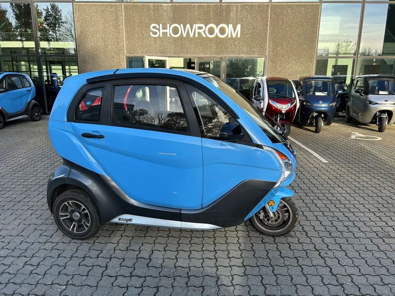 Billede 1 - Country II 45 km/t blå (Lithium) - 2 års garanti