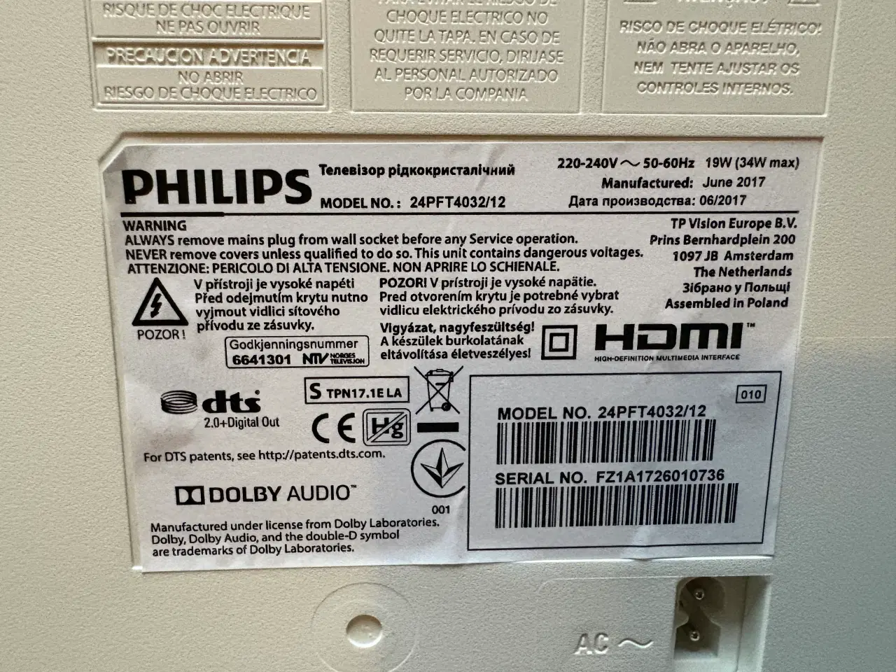 Billede 2 - 22 og 24" Philips LED TV