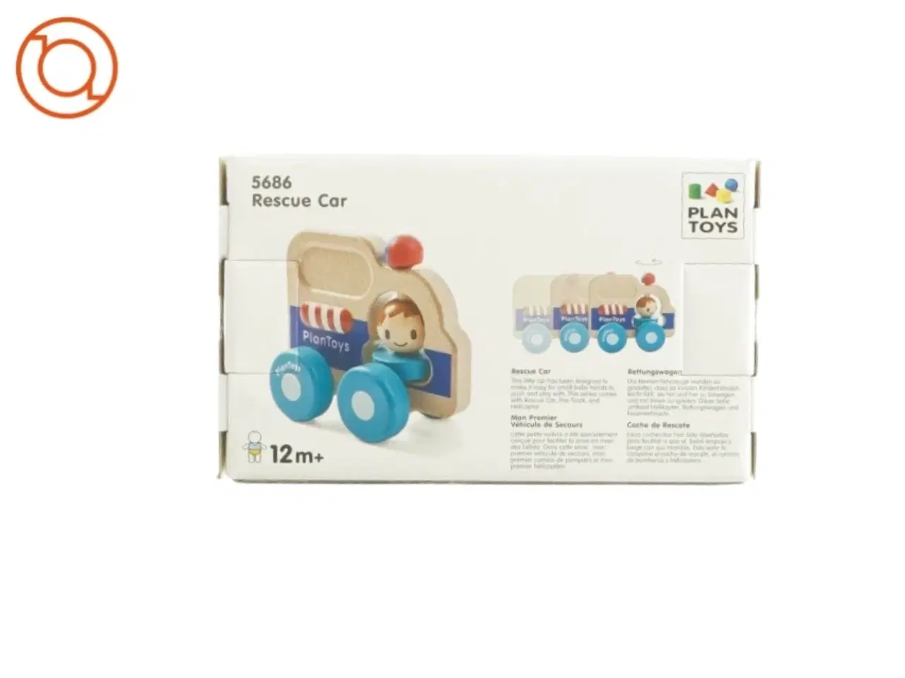 Billede 2 - Ambulance bil fra Plan Toys