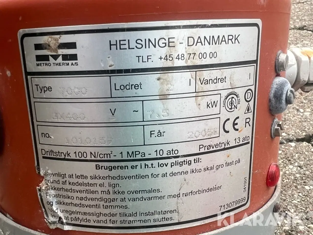 Billede 11 - Centralvarmer / cirkulationspumpe Grundfos / Metro-therm 7000 / pc1041