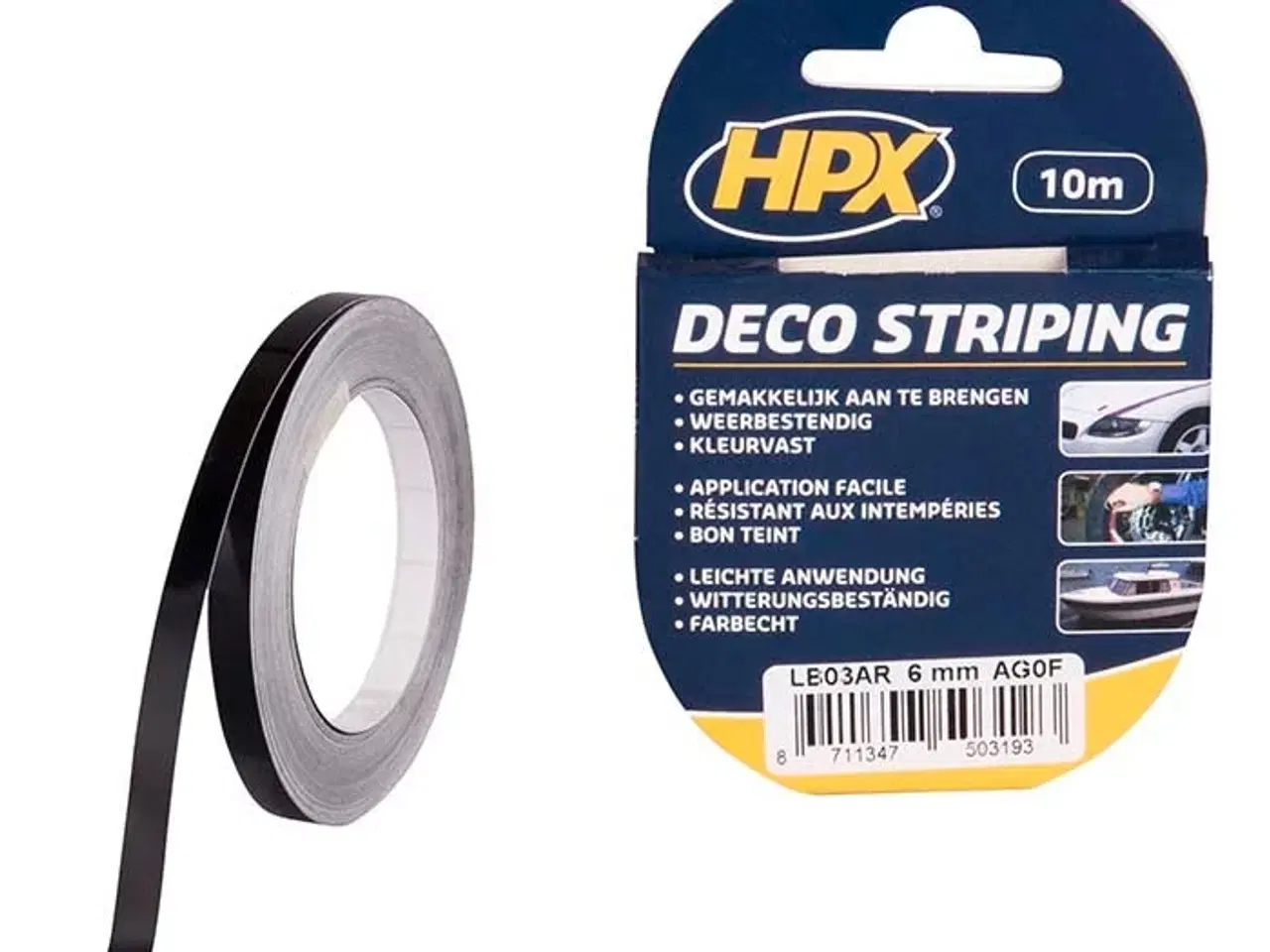 Billede 1 - HPX solidline 3mm guld