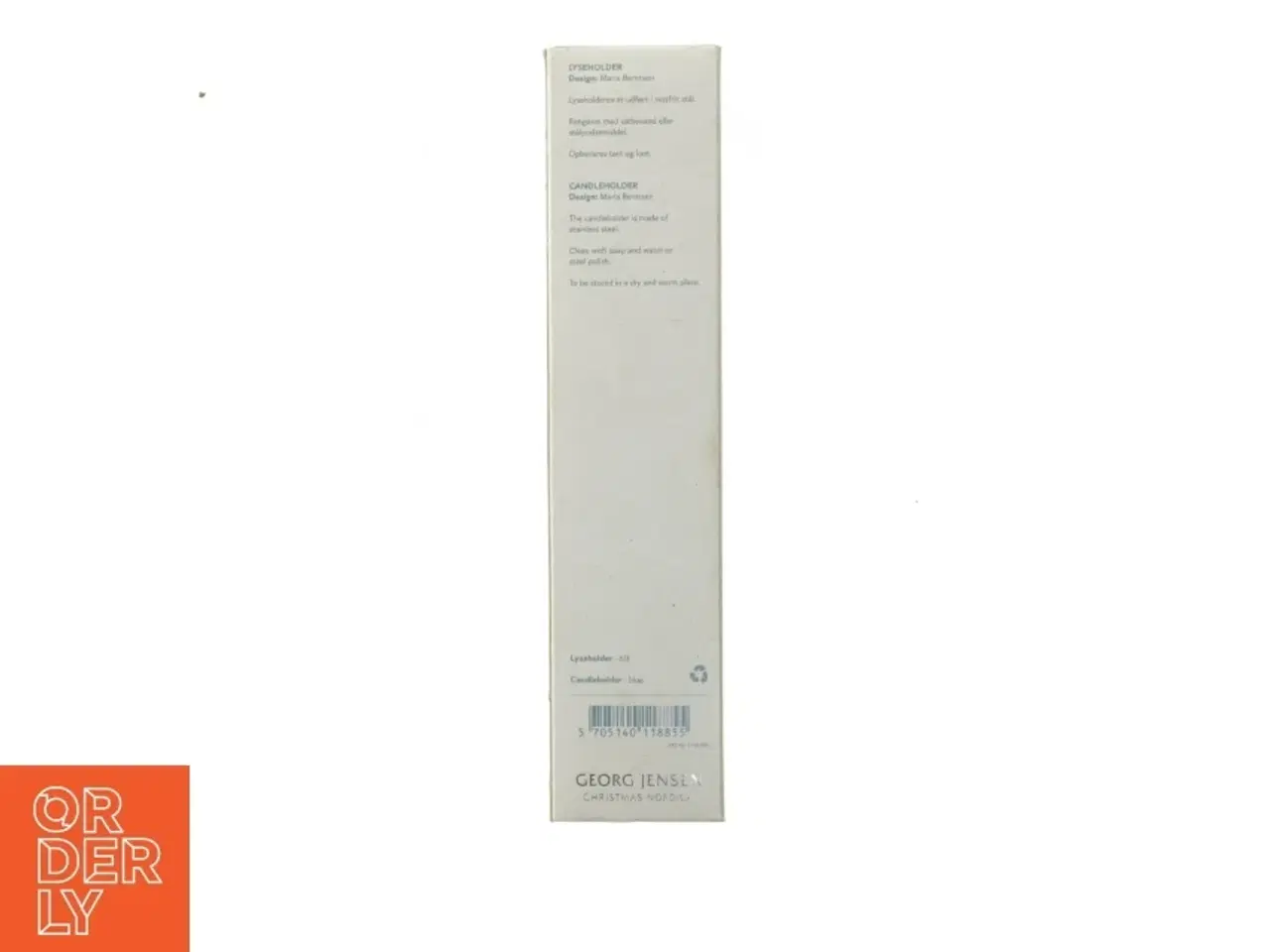 Billede 2 - Georg Jensen jule uro til jule træ (str. 21 cm)