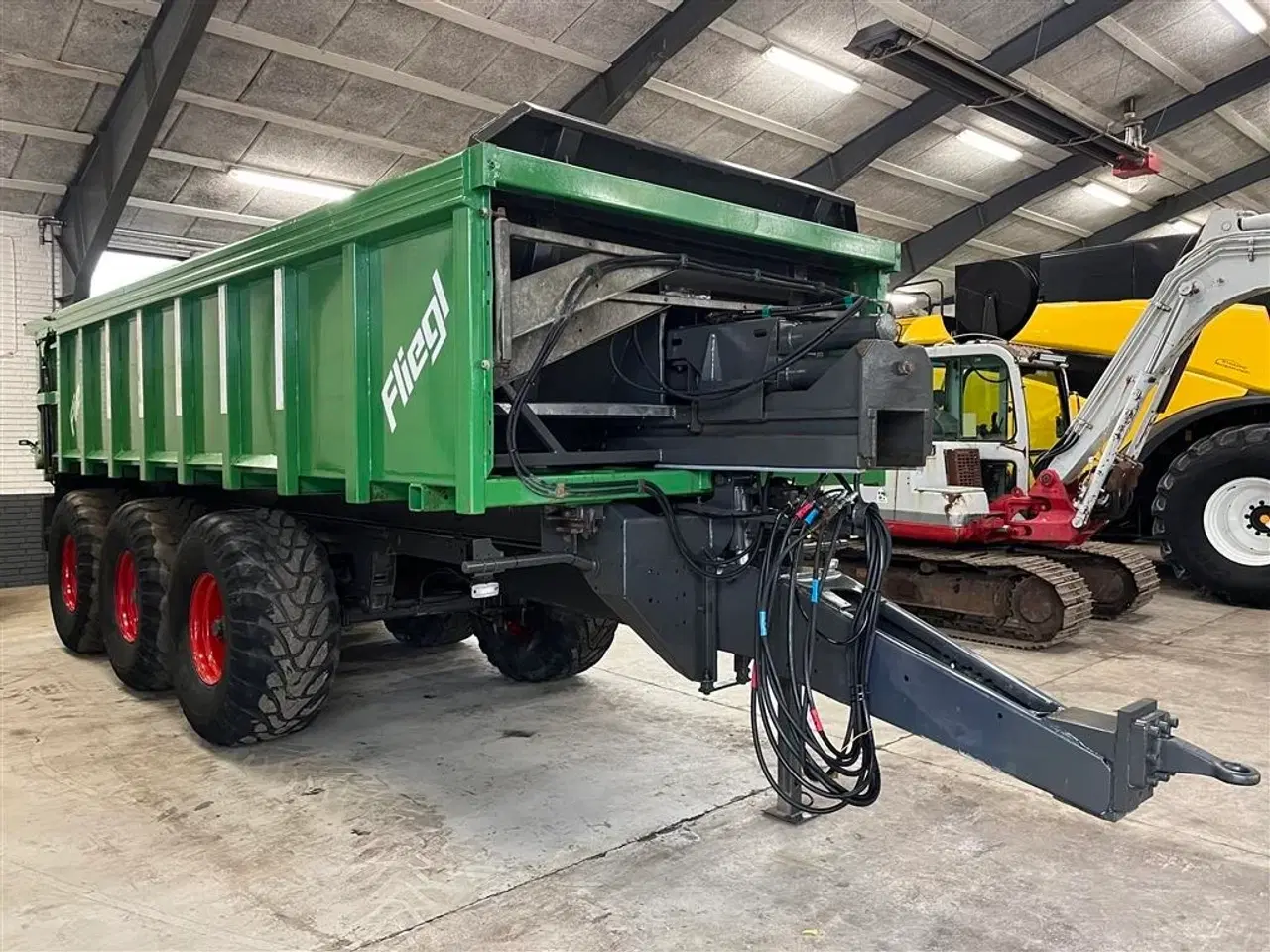 Billede 15 - Fliegl Den helt unikke Dumpervogn med afskub