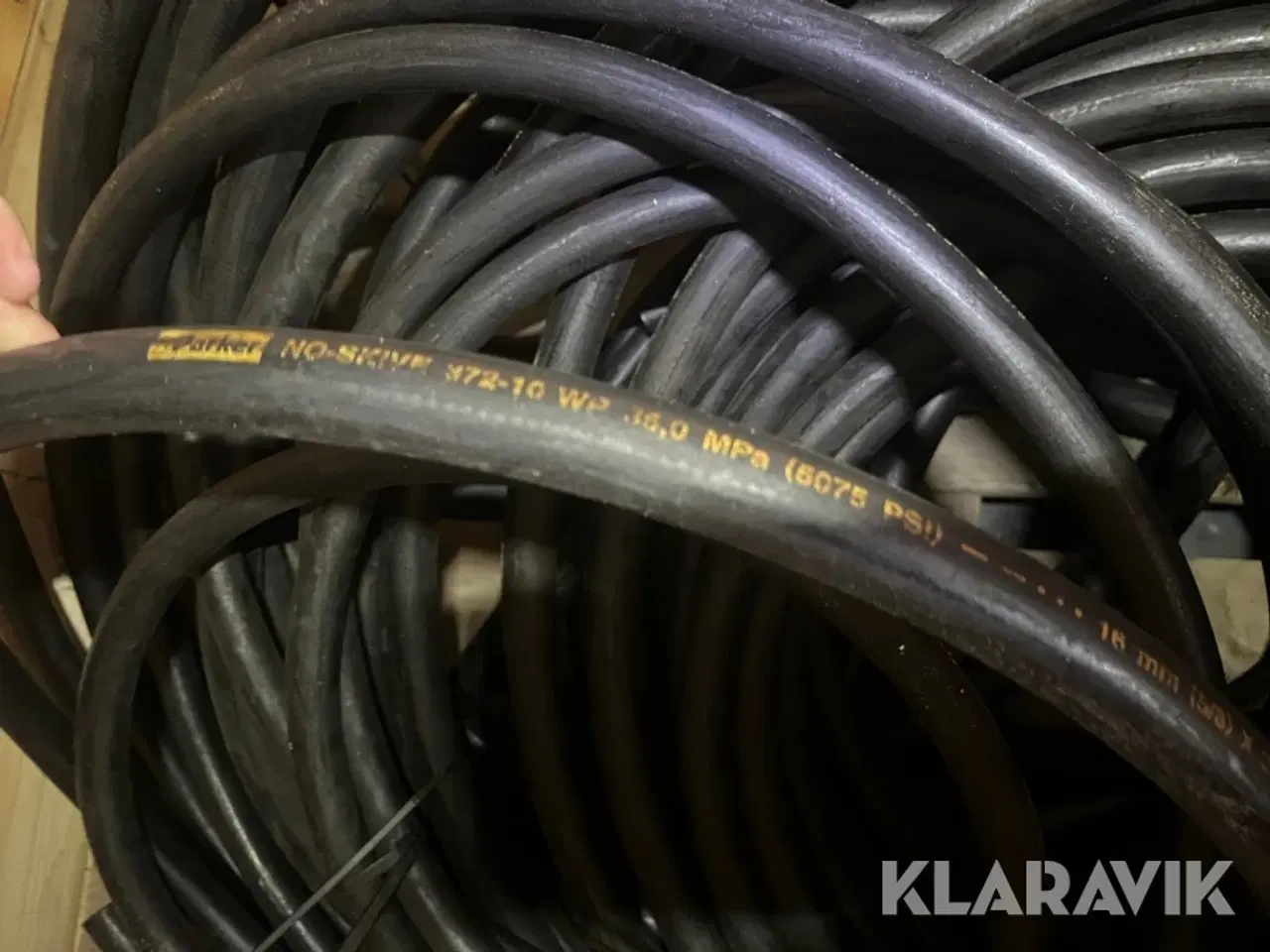 Billede 5 - Hydraulik fittings og slanger Paker 3 lags slange/fittings