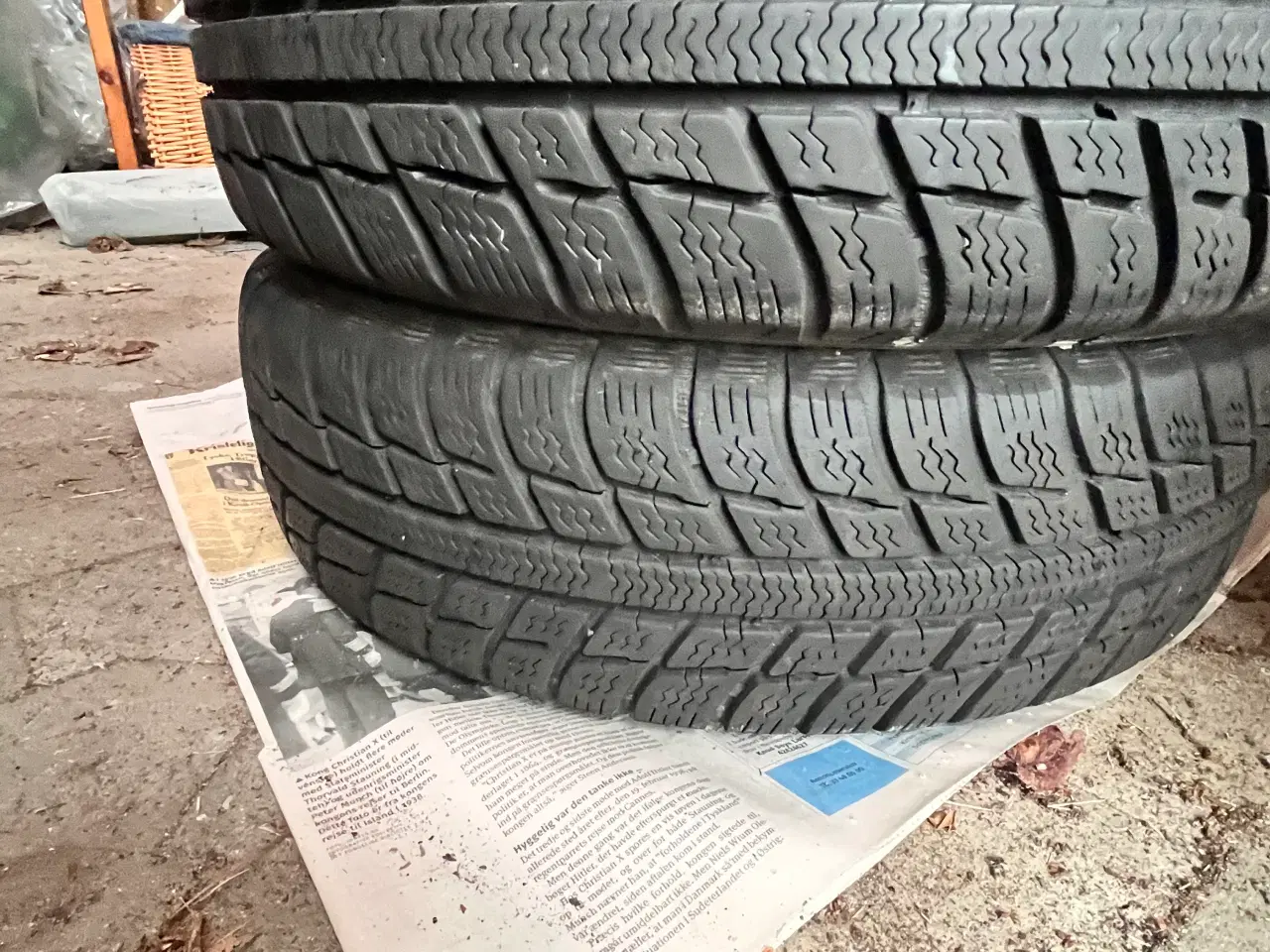 Billede 8 - Michelin Dæk på fælge 14 tommer