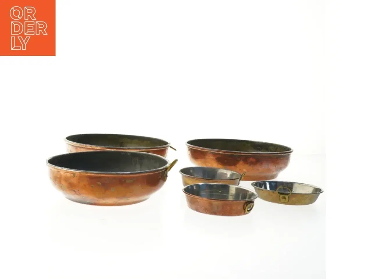 Billede 4 - Kobberskålesæt til ophæng (str. 21-10 cm)