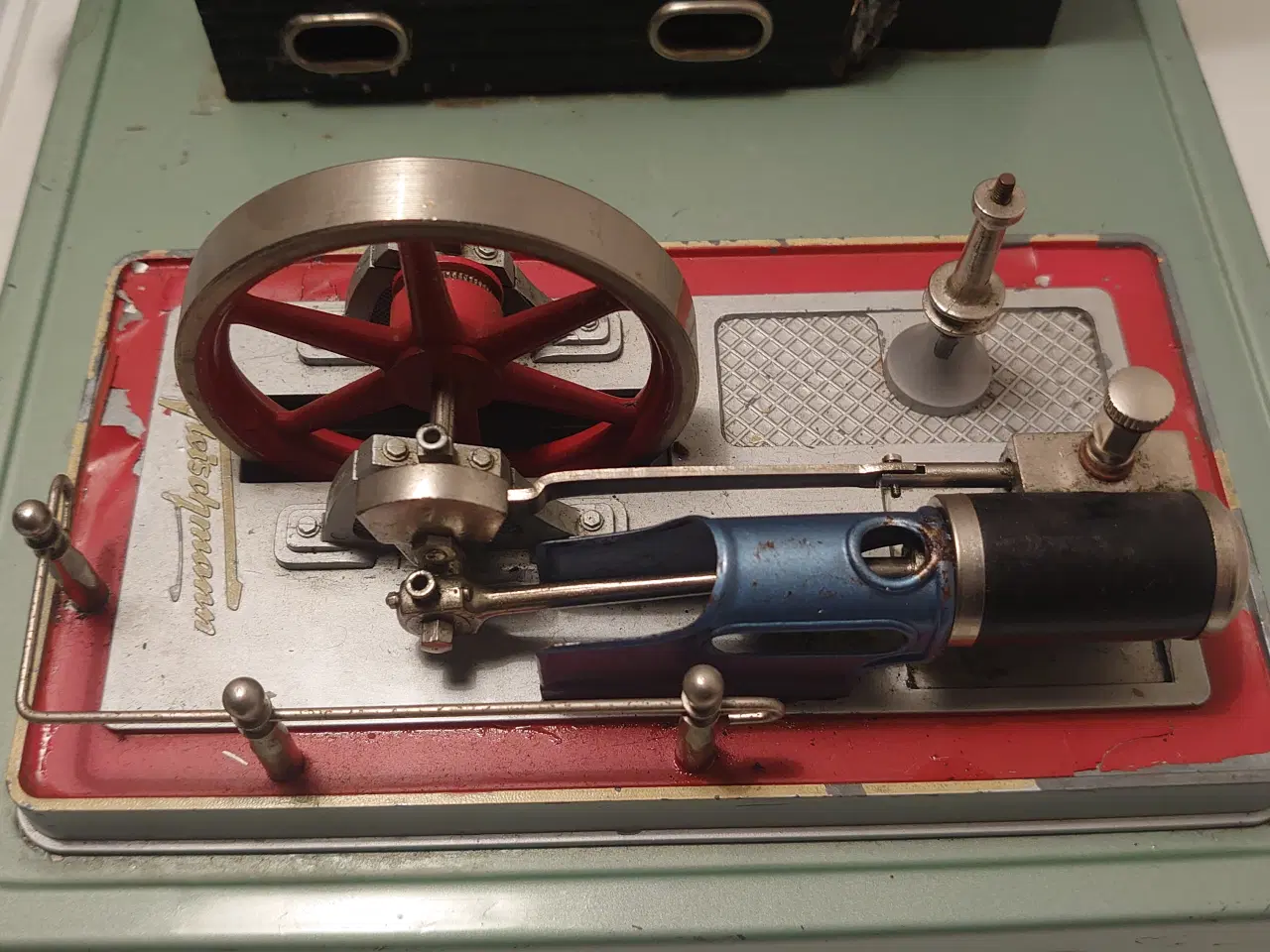Billede 4 - Fleischmann dampmaskine m. tabs, olie, tragt mm.