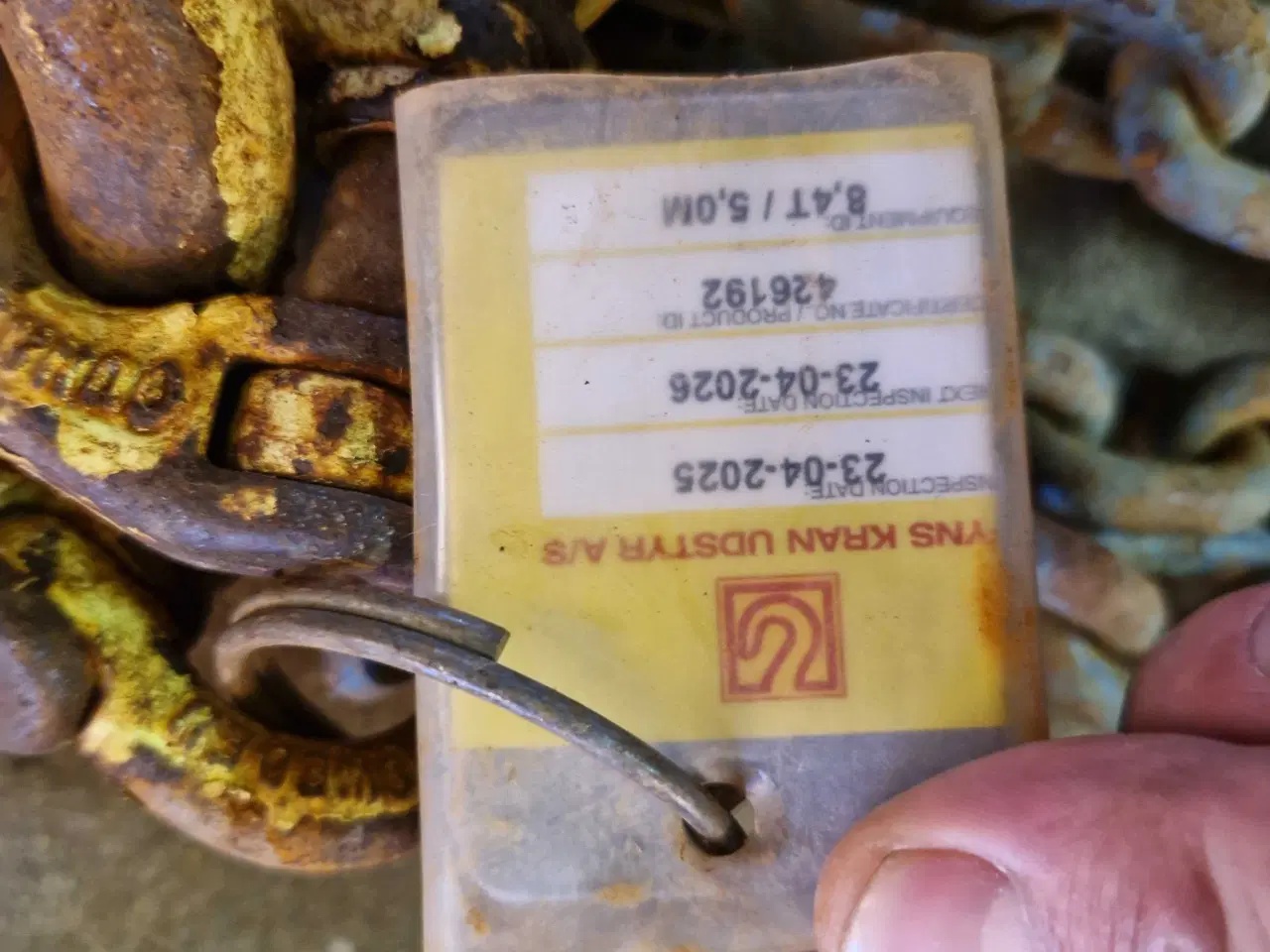 Billede 8 - Løftegrej/ kæder