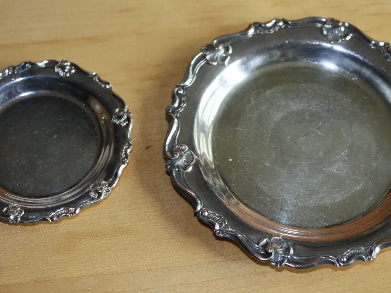 Billede 2 - 16 glasbakker sølvplet