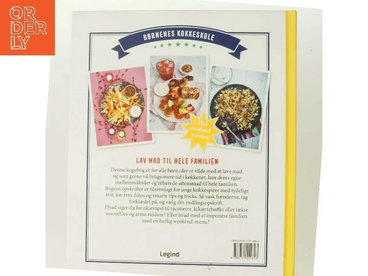 Billede 3 - Børnenes kokkeskole : lav mad til hele familien af Sara Begner (Bog)