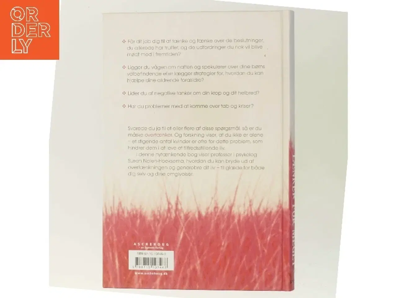 Billede 3 - Kvinder der tænker for meget af Susan Nolen-Hoeksema (Bog)