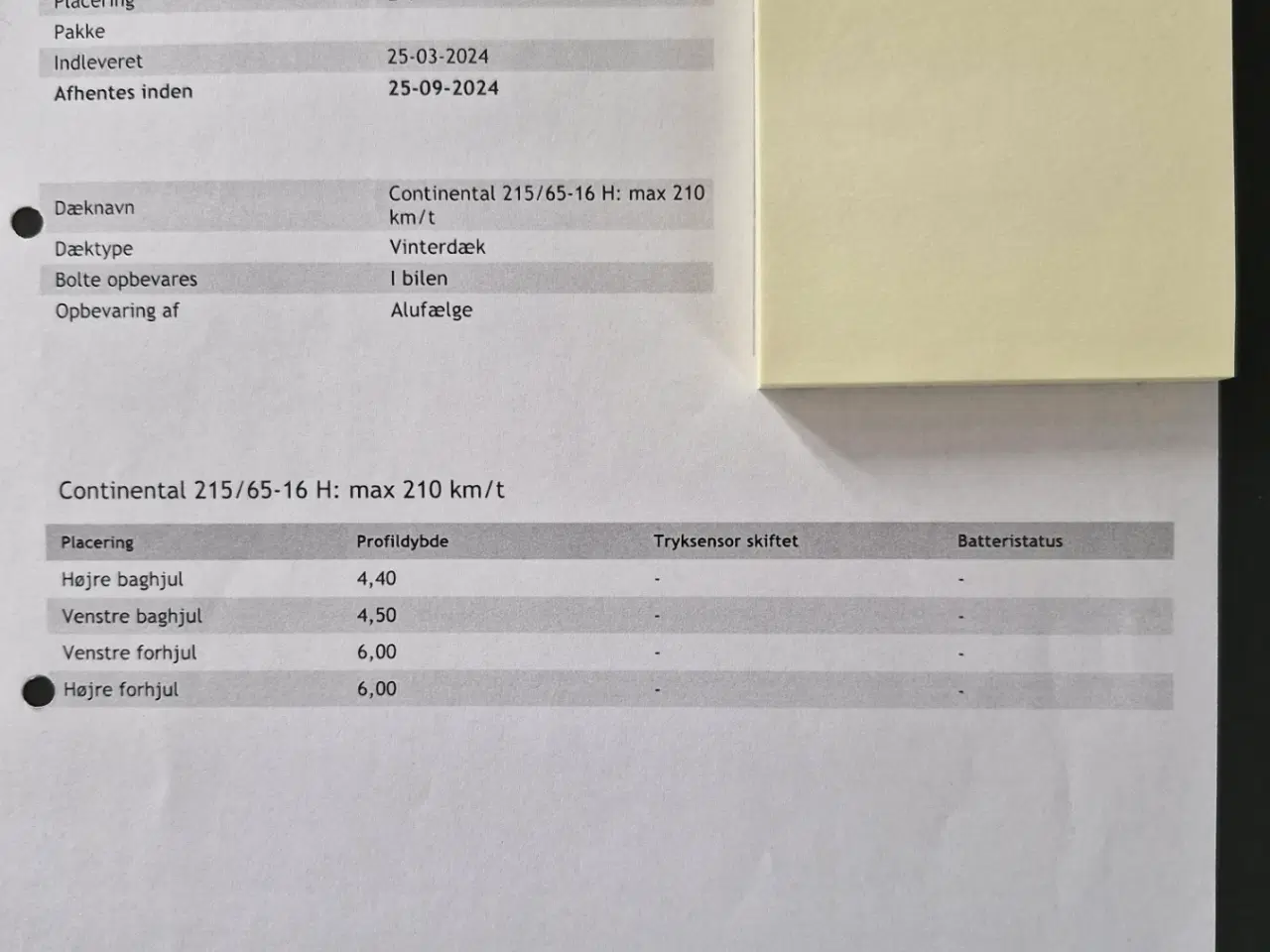 Billede 4 - Continental Winter Contact vinterhjul