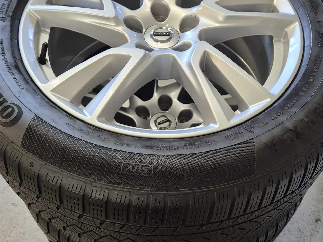 Billede 2 - VOLVO ORIGINAL ALUFÆLGE MED VINTERDÆK