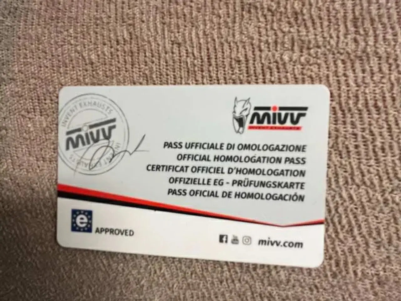 Billede 1 - Mivv Slip-On udstødning