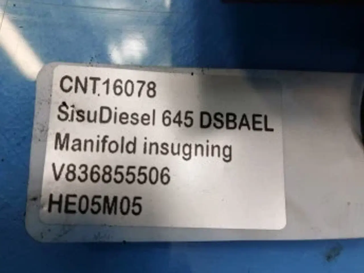 Billede 15 - SisuDiesel 645 DSBAEL Indsugningsmanifold V836855506