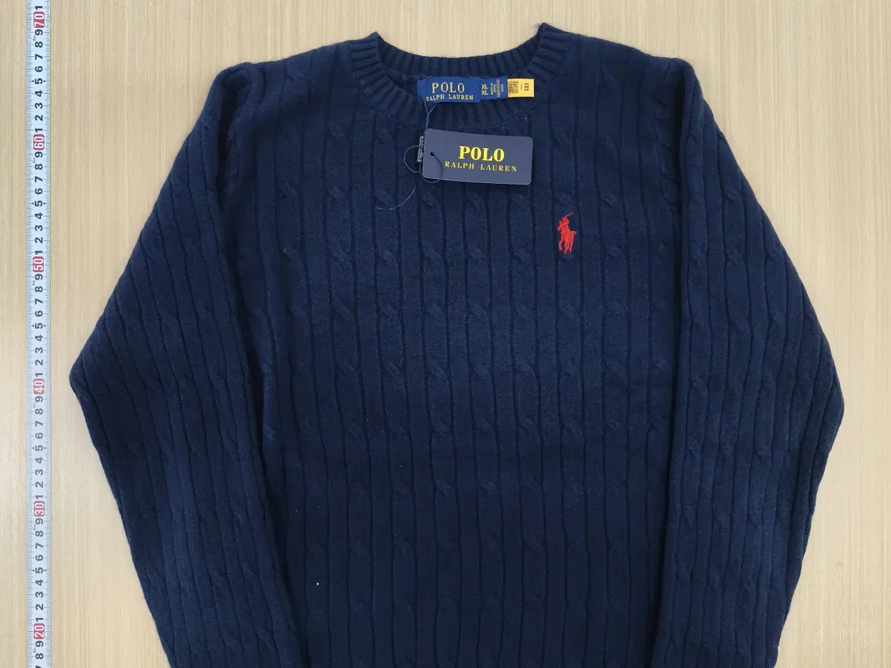 Billede 6 - 4 Helt nye Ralph Lauren sweaters (sort, blå, hvid)