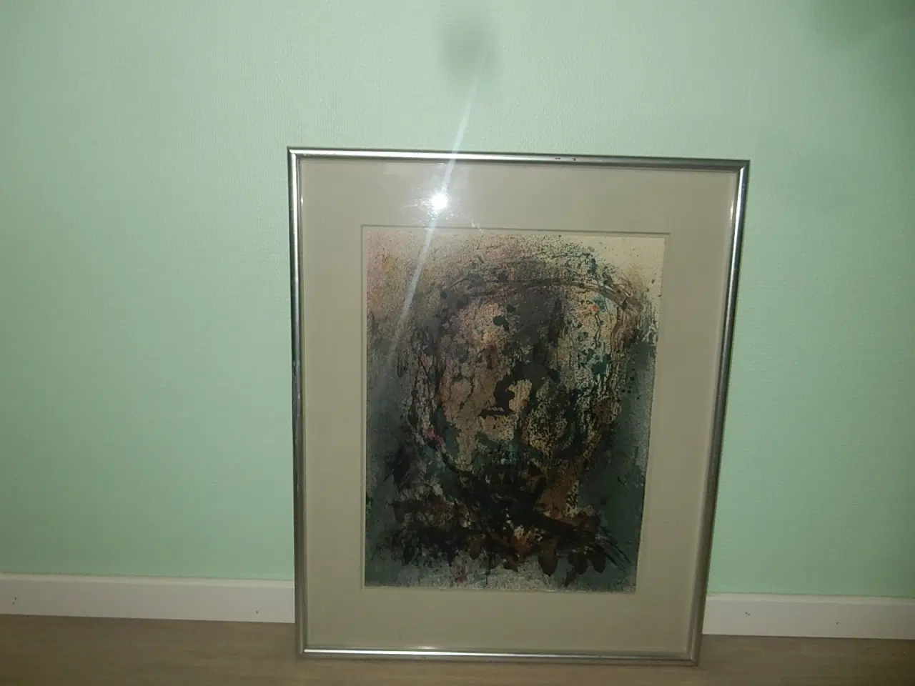 Billede 1 - Litografi af Leif Lage