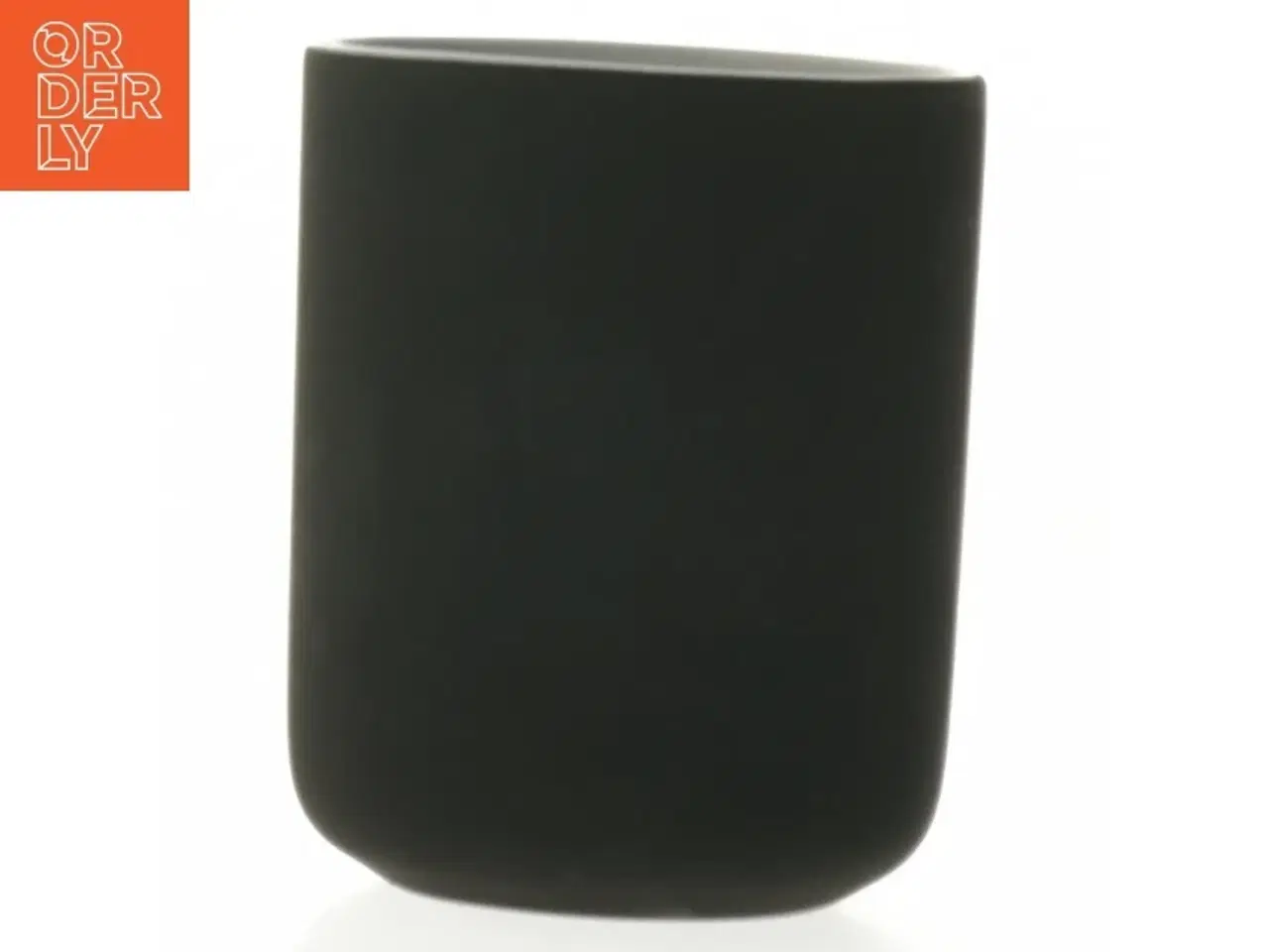 Billede 1 - Sort keramik vase fra IKEA (str. 11x9 cm)
