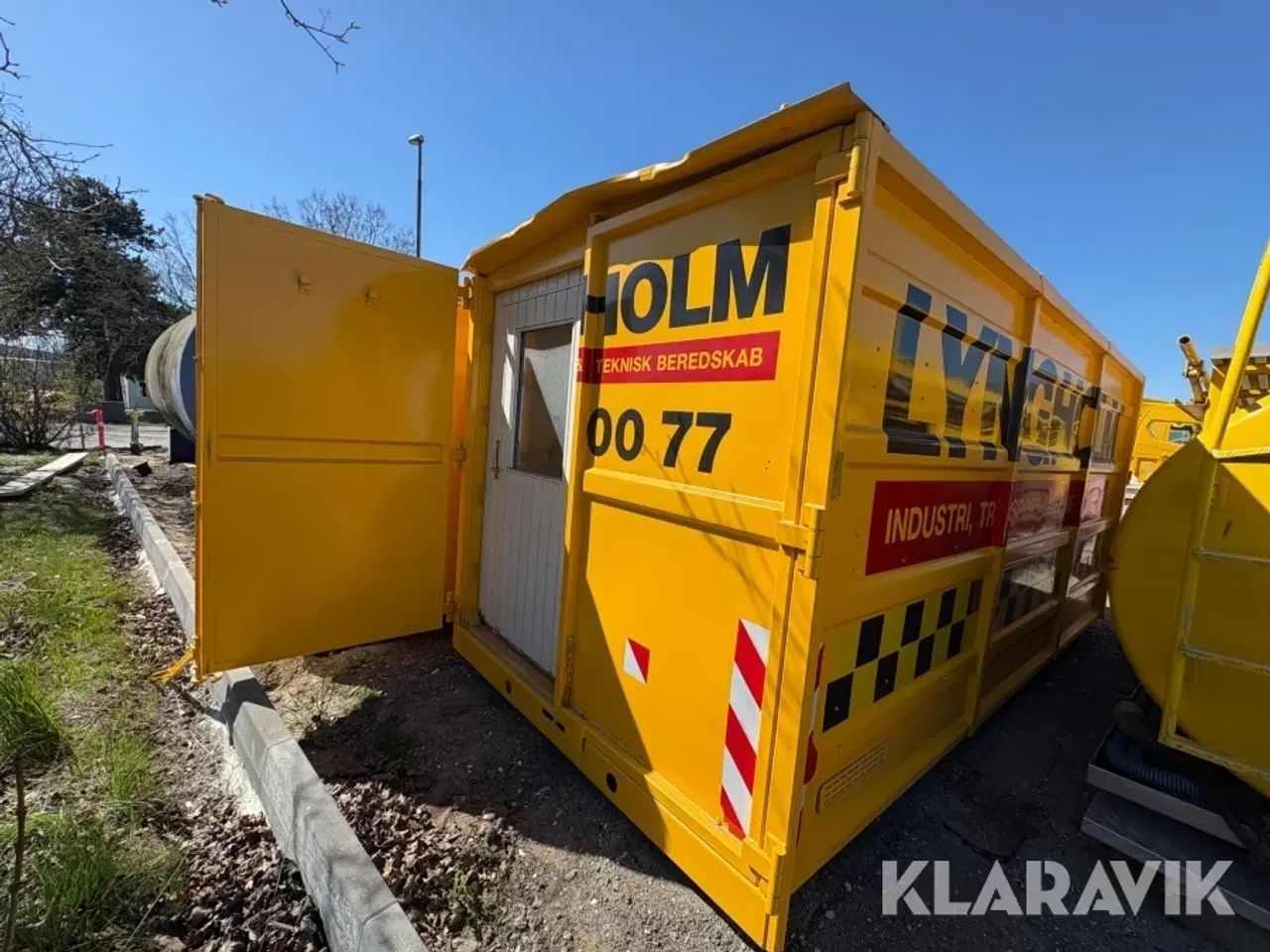 Billede 1 - Isoleret værkstedscontainer