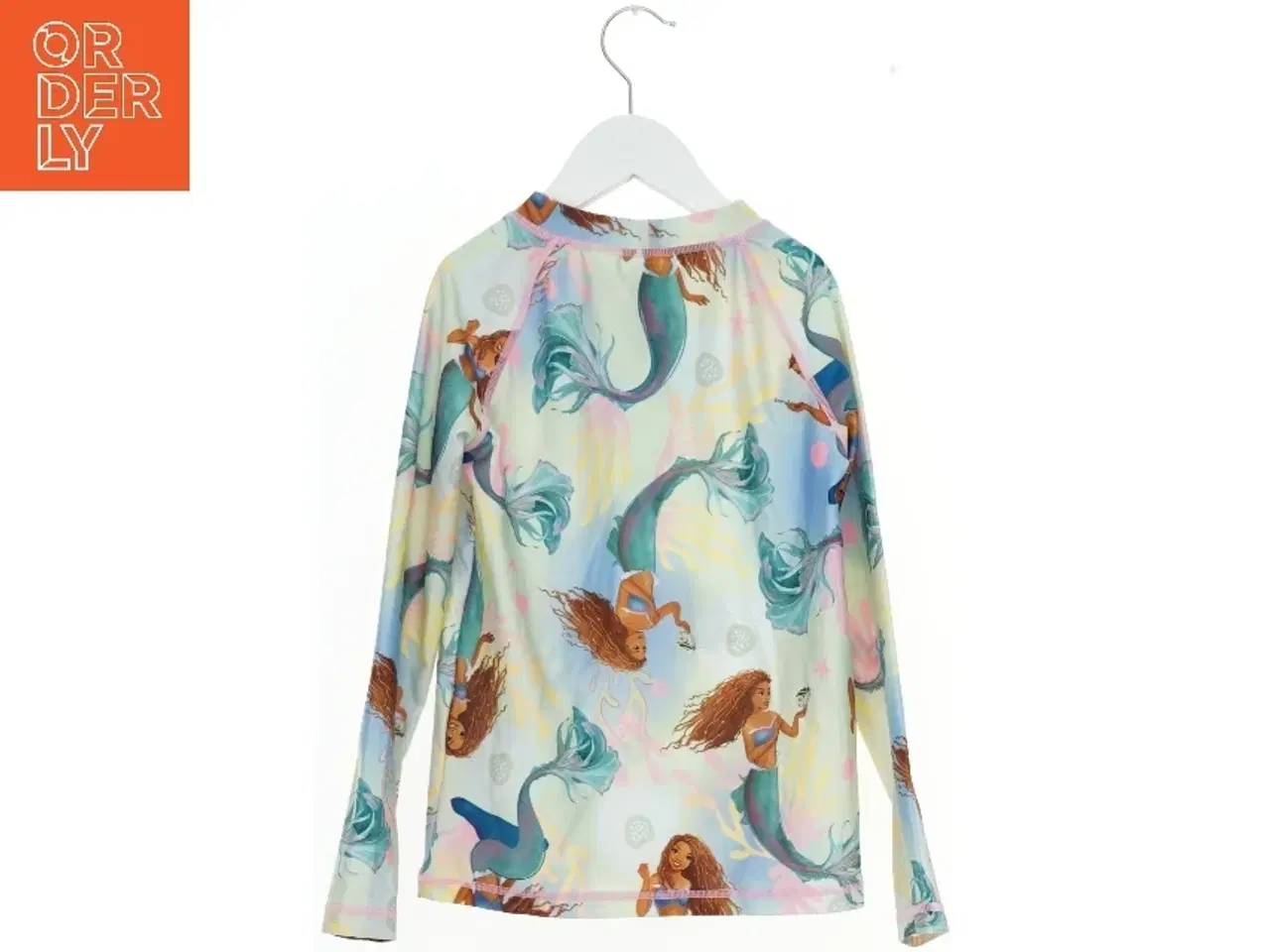 Billede 2 - Uv Langærmet bluse med havfrueprint fra H&M (str. 128)