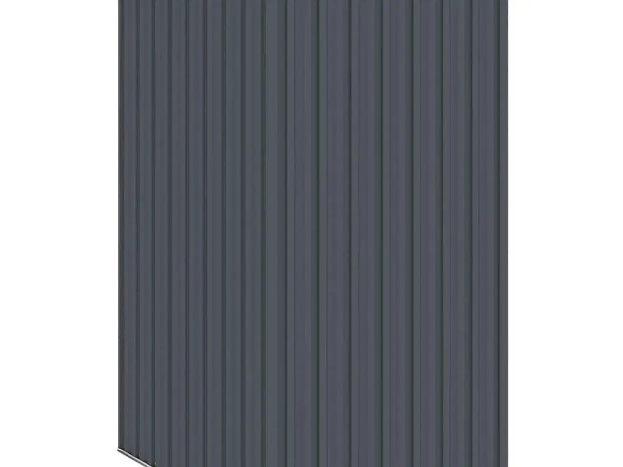 Billede 5 - Haveskur 87x98x159 cm galvaniseret stål antracitgrå