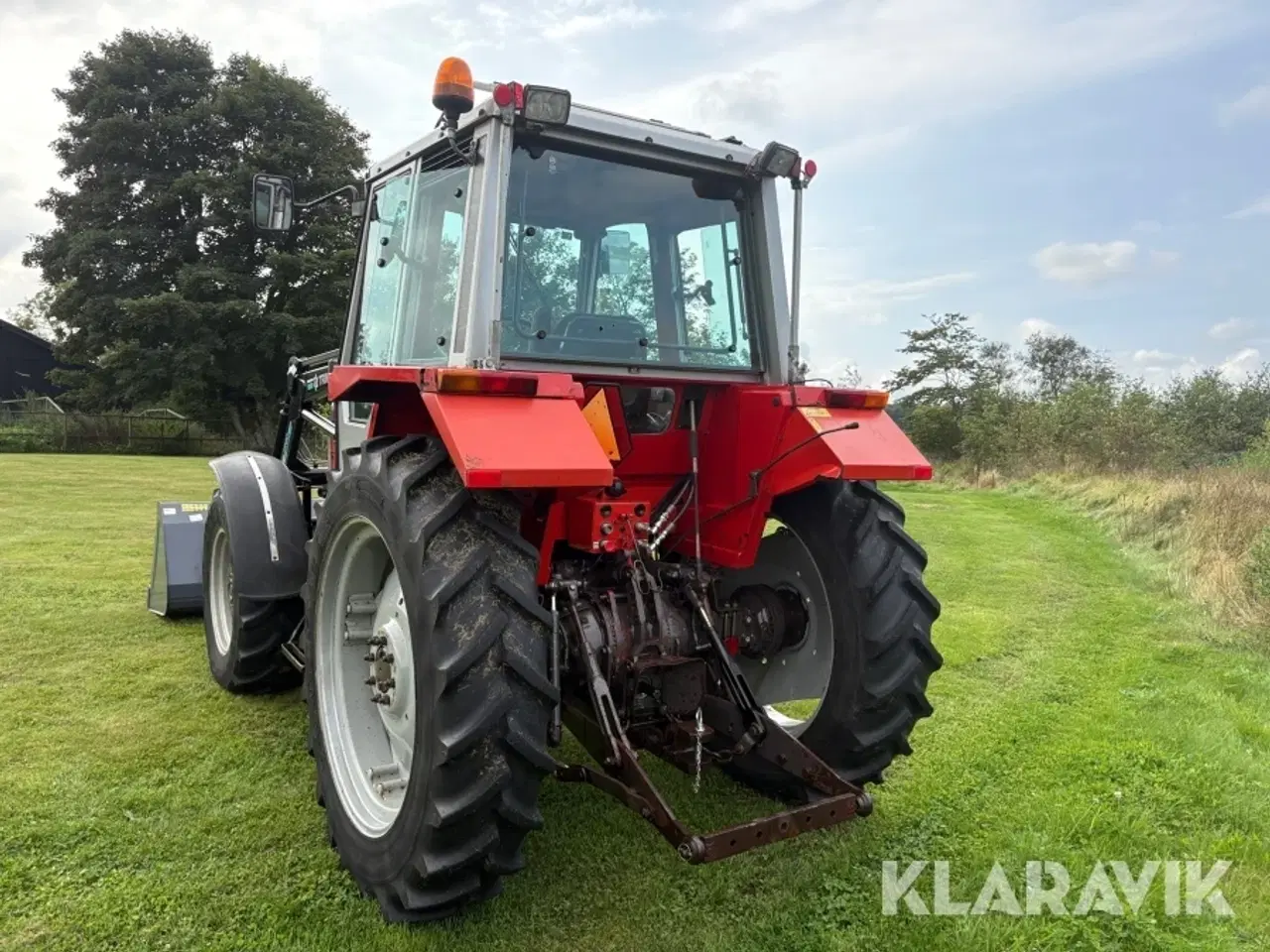 Billede 12 - Traktor Massey Ferguson 690 med Trima frontlæsser og P. Lindberg frontskovl