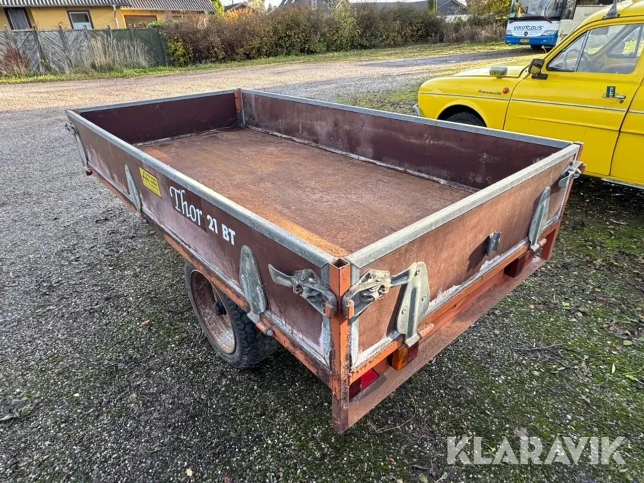 Billede 4 - Landbrugstrailer Thor Smede- og Maskinfabrik 21 BT med tip