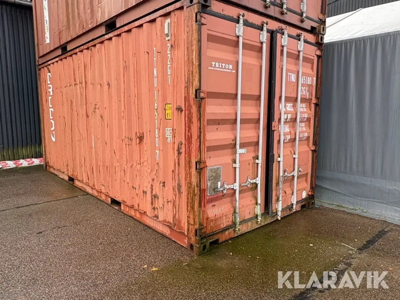 Billede 3 - Lukket container Triton CX03-20TTN