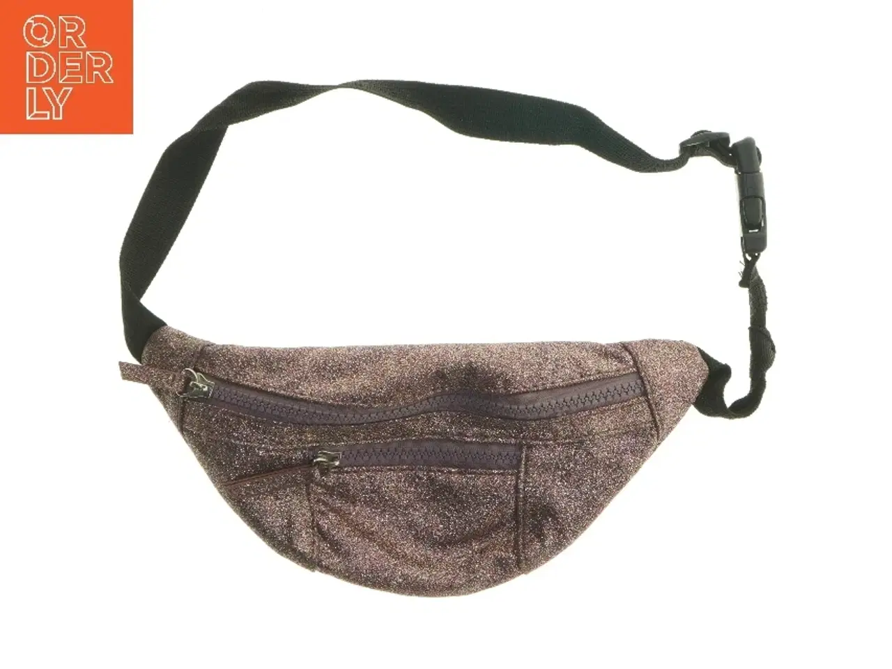 Billede 1 - Glitrende bæltetaske (str. 27x13 cm)