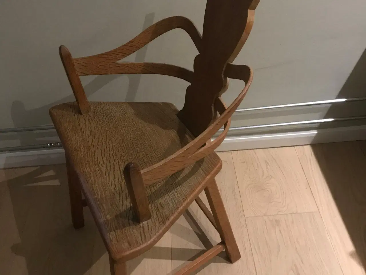 Billede 3 - Unik svensk folk art stol