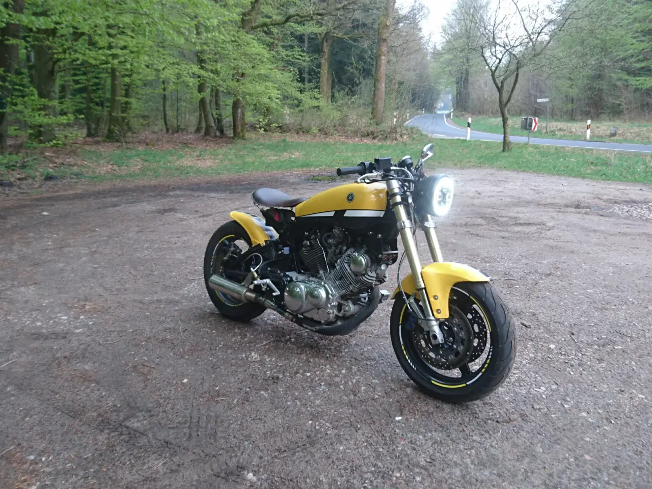 Billede 4 - Yamaha XV 1000 ccm cafe racer