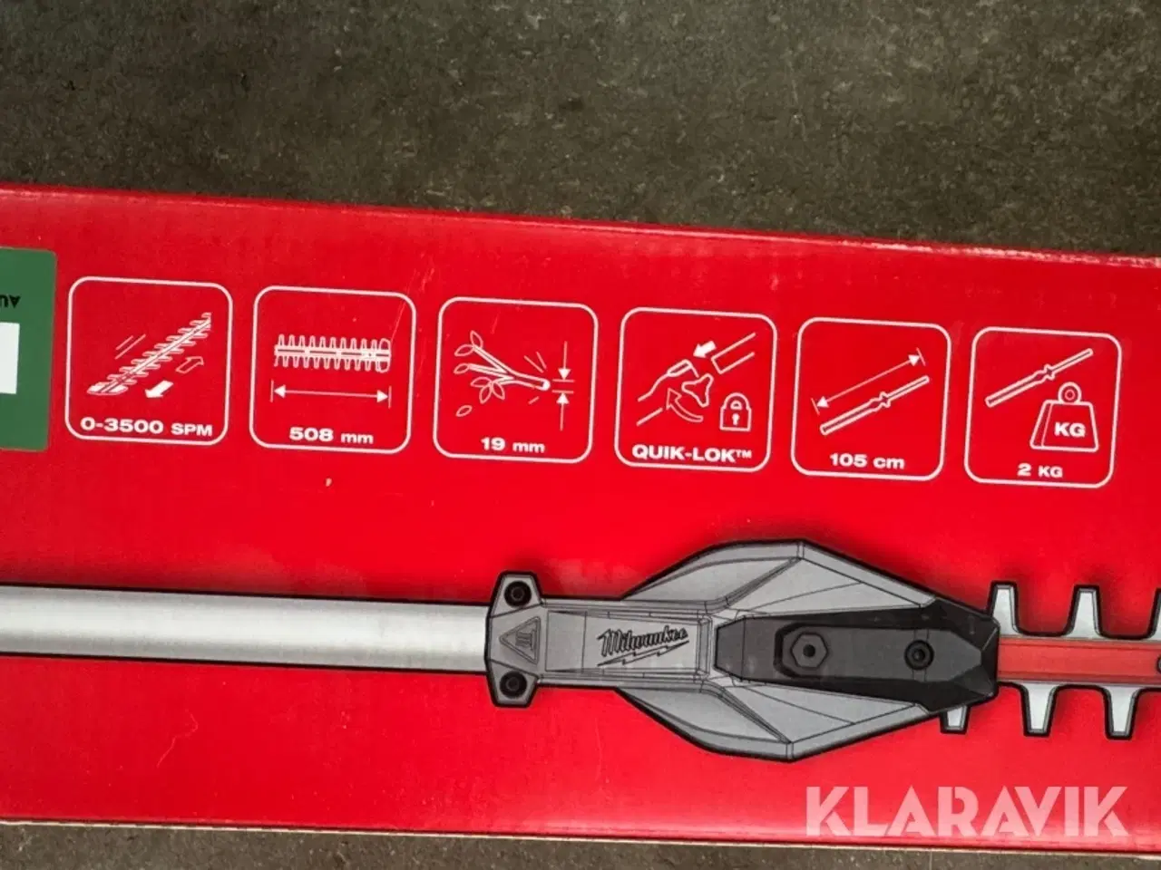 Billede 3 - Hækkeklipper-blad Milwaukee M18 Fuel