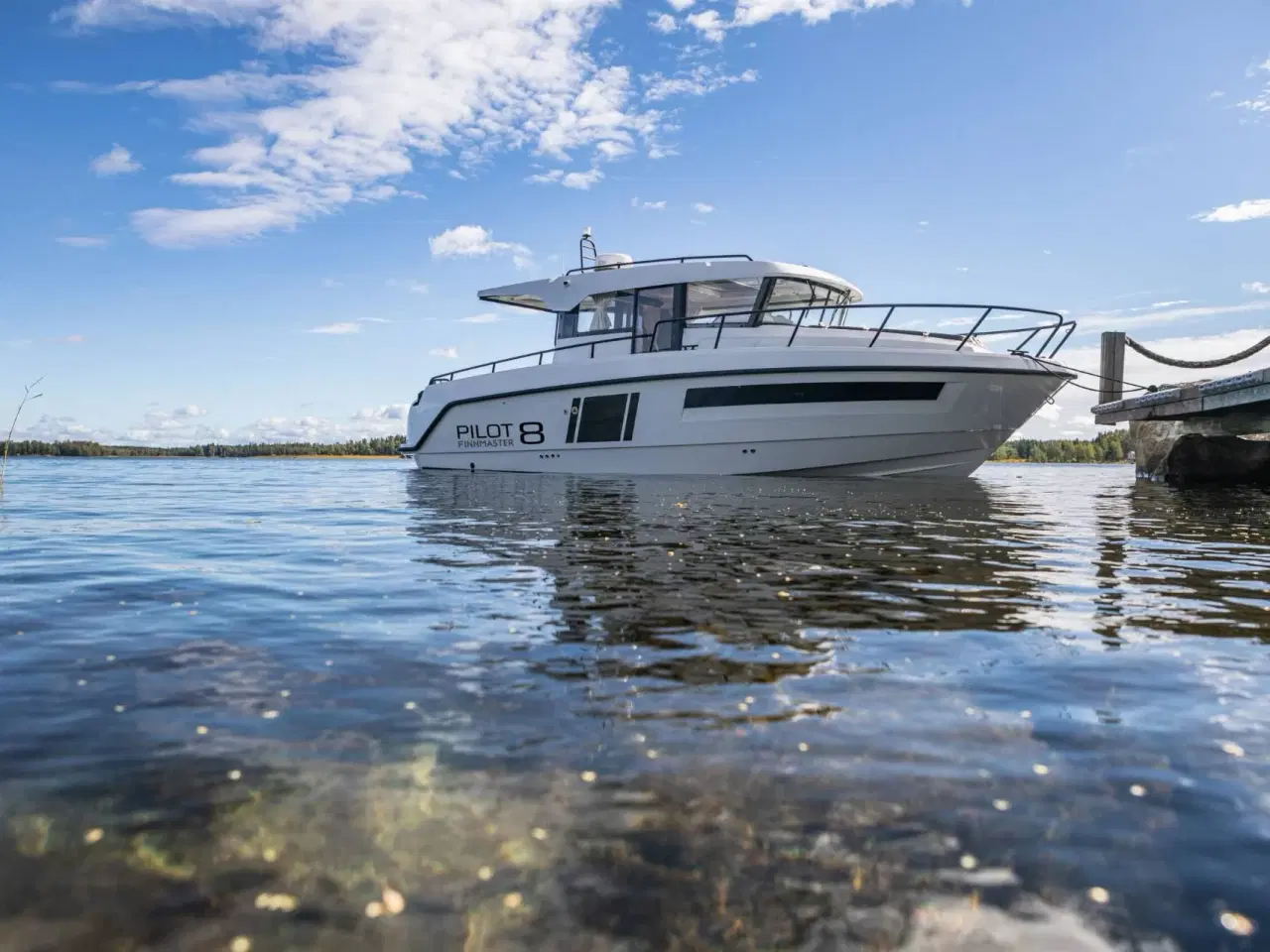 Billede 2 - Finnmaster Pilot 8 - Yamaha 2x150 HK/Udstyr