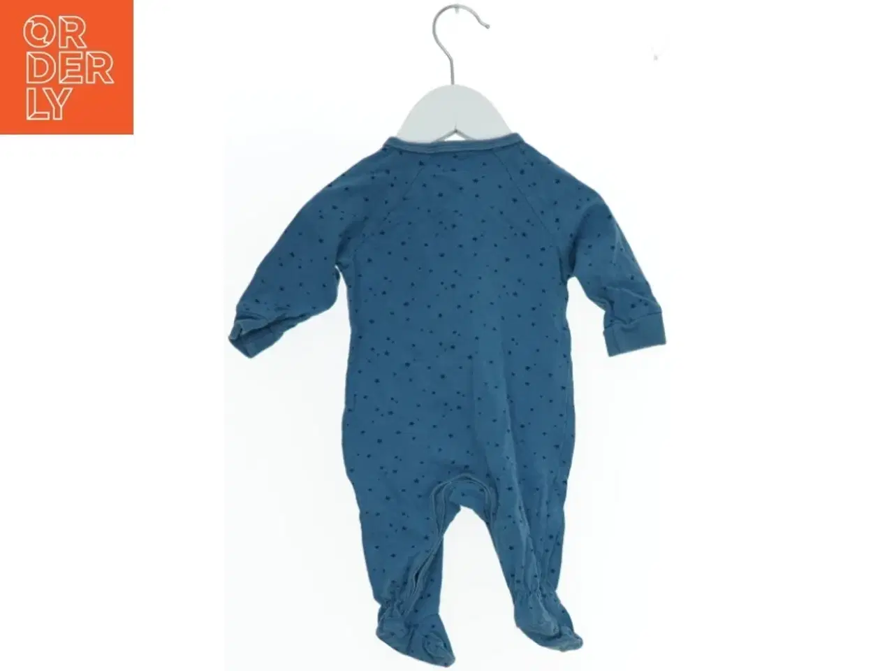 Billede 2 - Blå babyheldragt med stjernemønster fra Friends (str. 56)