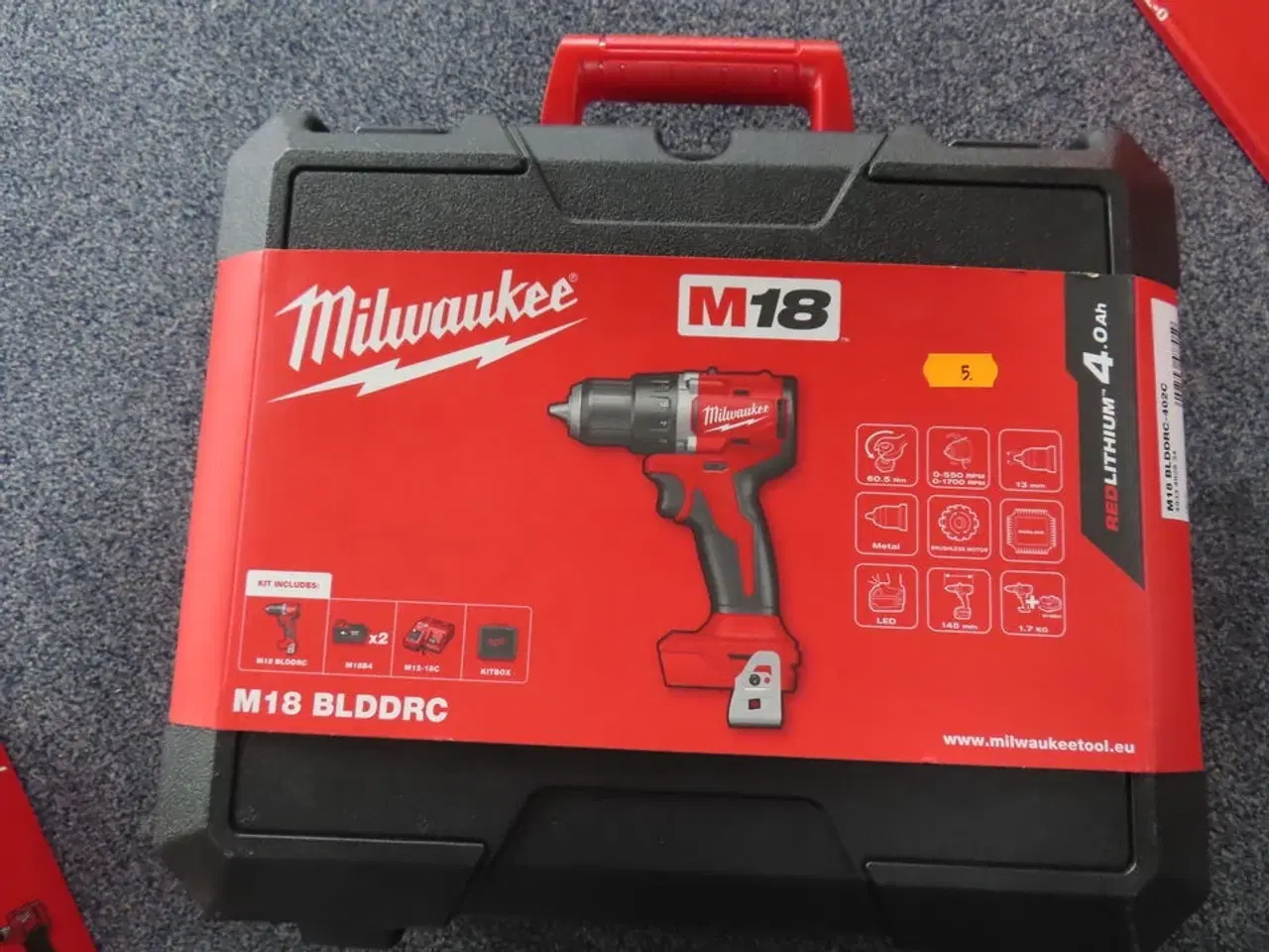 Billede 1 - Bore/Skruemaskine M18 - MILWAUKEE M18 BLDDRC