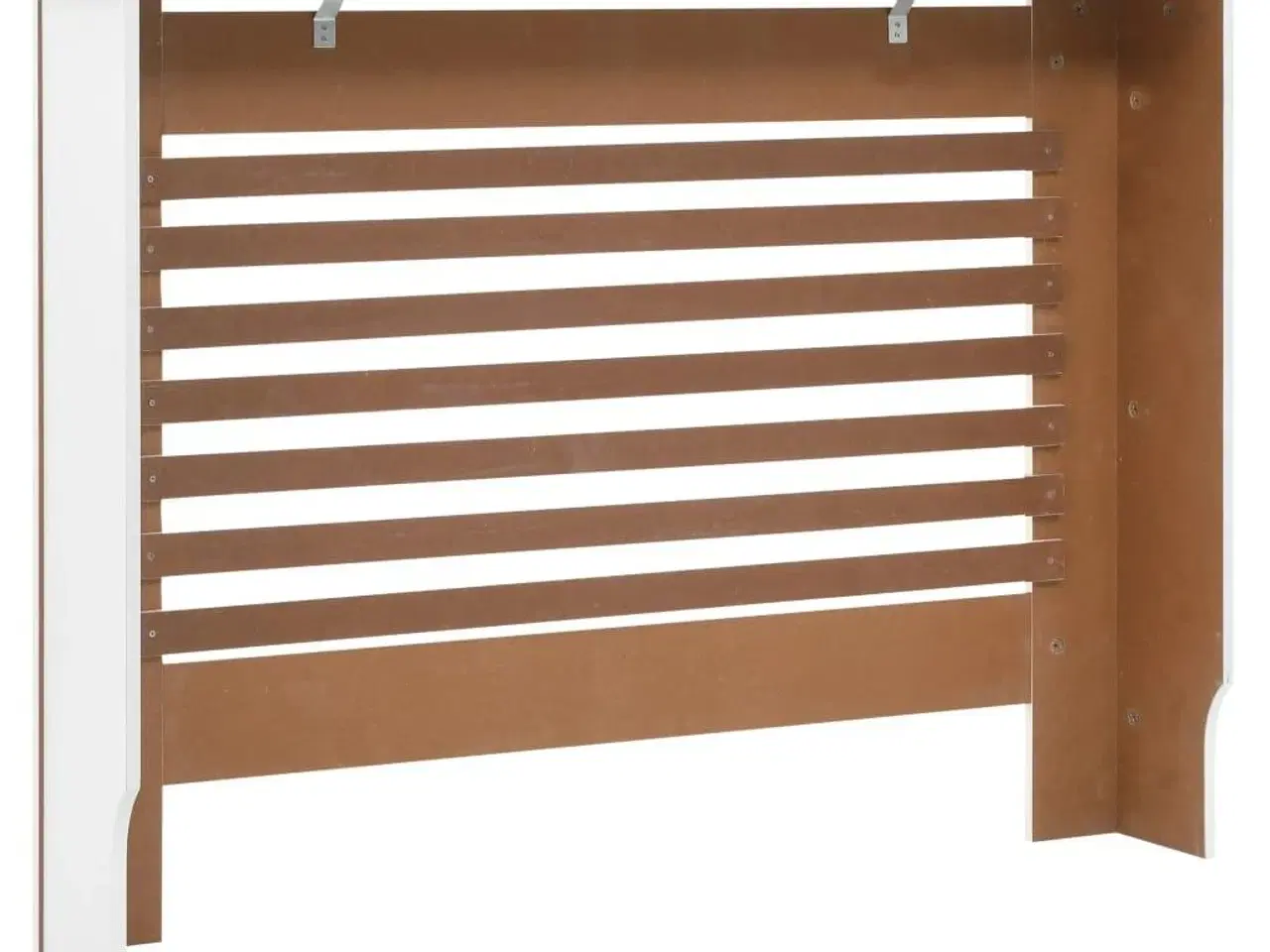 Billede 4 - Radiatorskjuler MDF 112 x 19 x 81,5 cm hvid