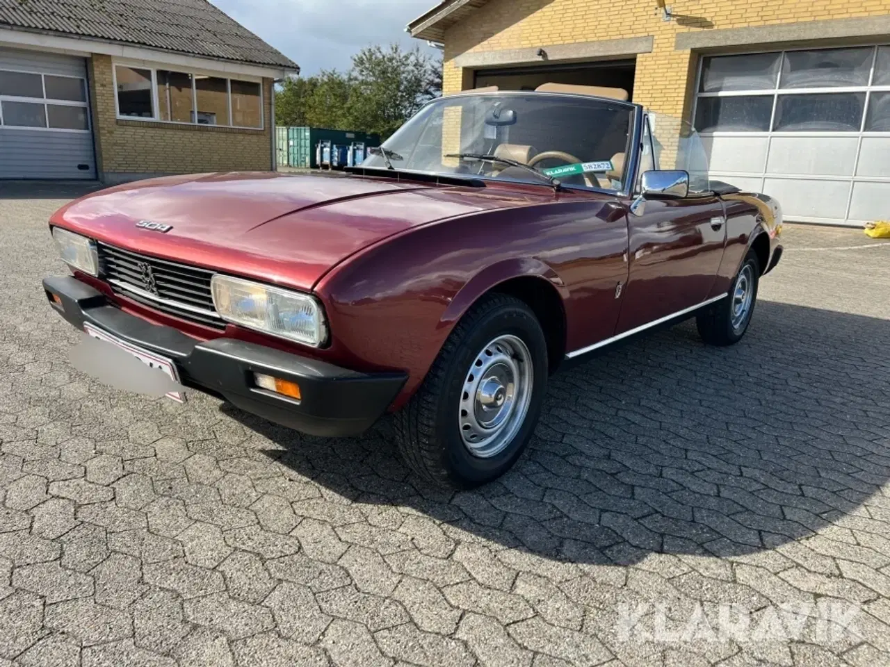 Billede 7 - Veteranbil Peugeot 504 2,0 pininifarina 103HK cabriolet