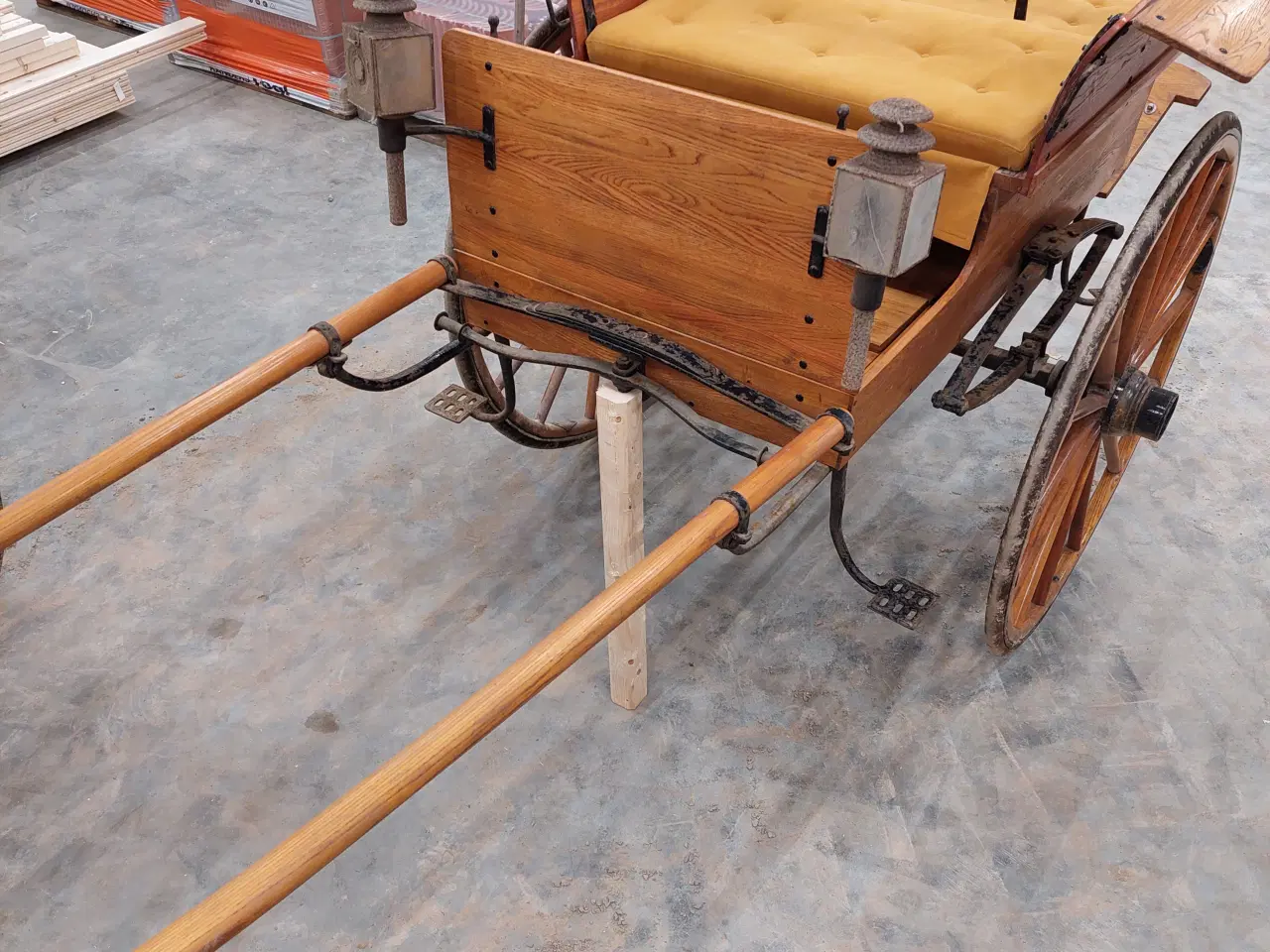 Billede 3 - Hestevogne og dele til kælk