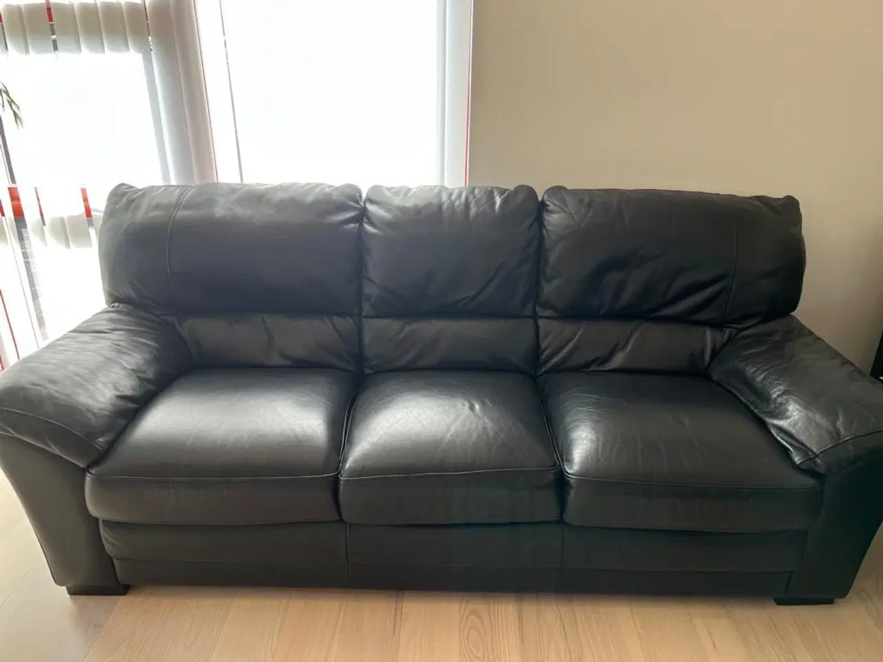Billede 4 - Ægte læder sofa sæt