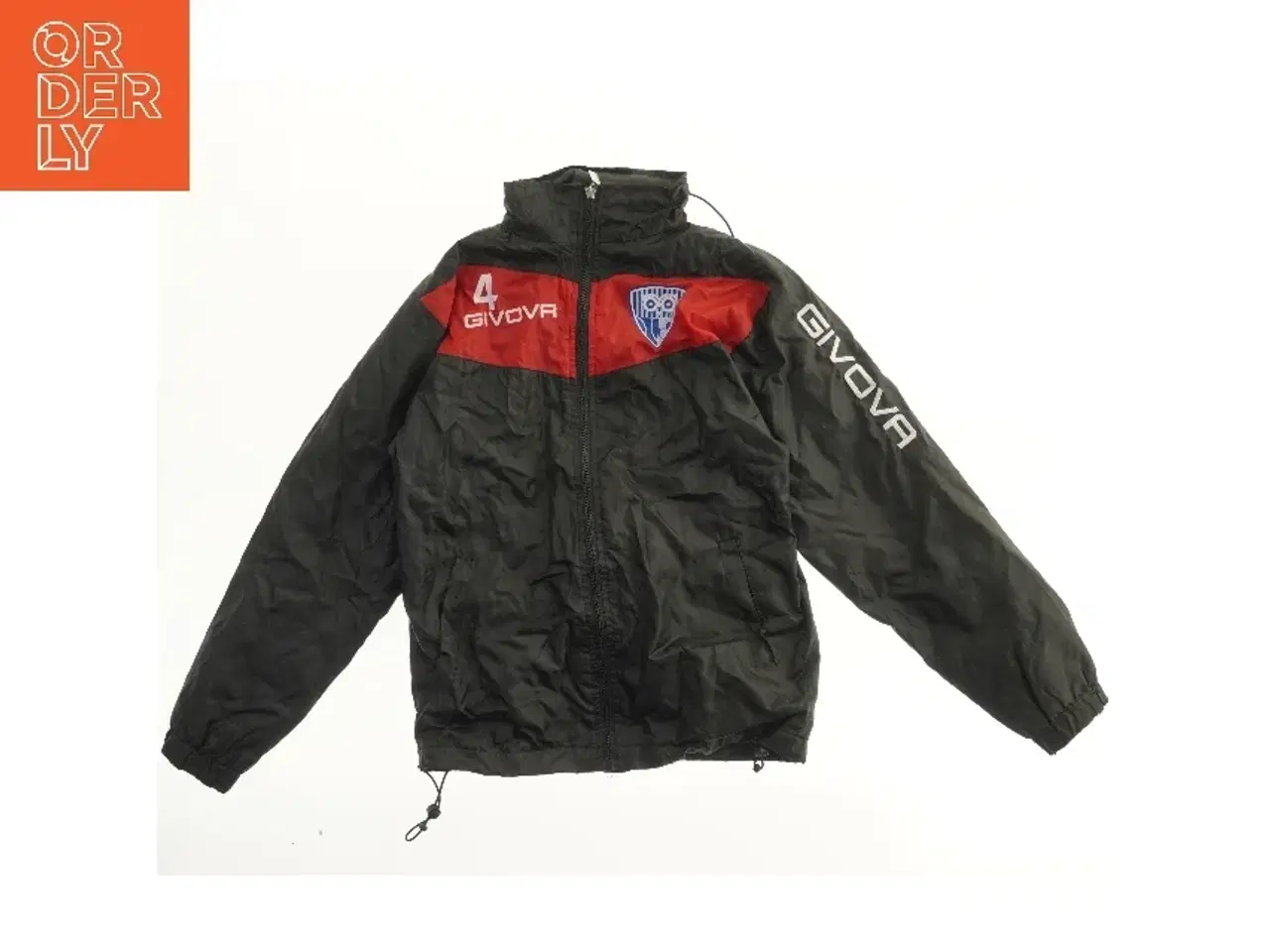 Billede 1 - Sportsjakke med logoer fra Givova (str. XS)