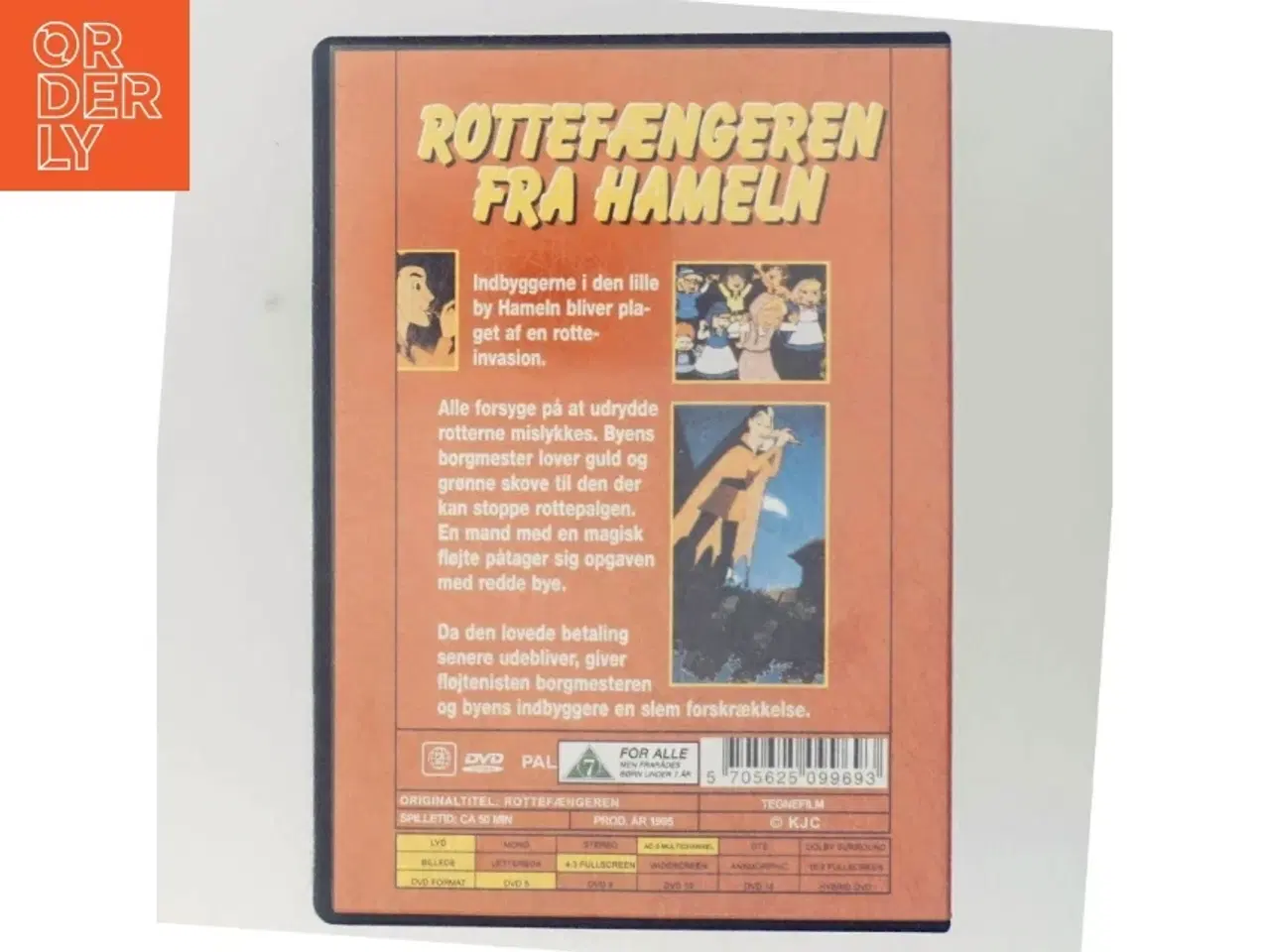 Billede 3 - DVD - Rottefængeren fra Hameln tegnefilm