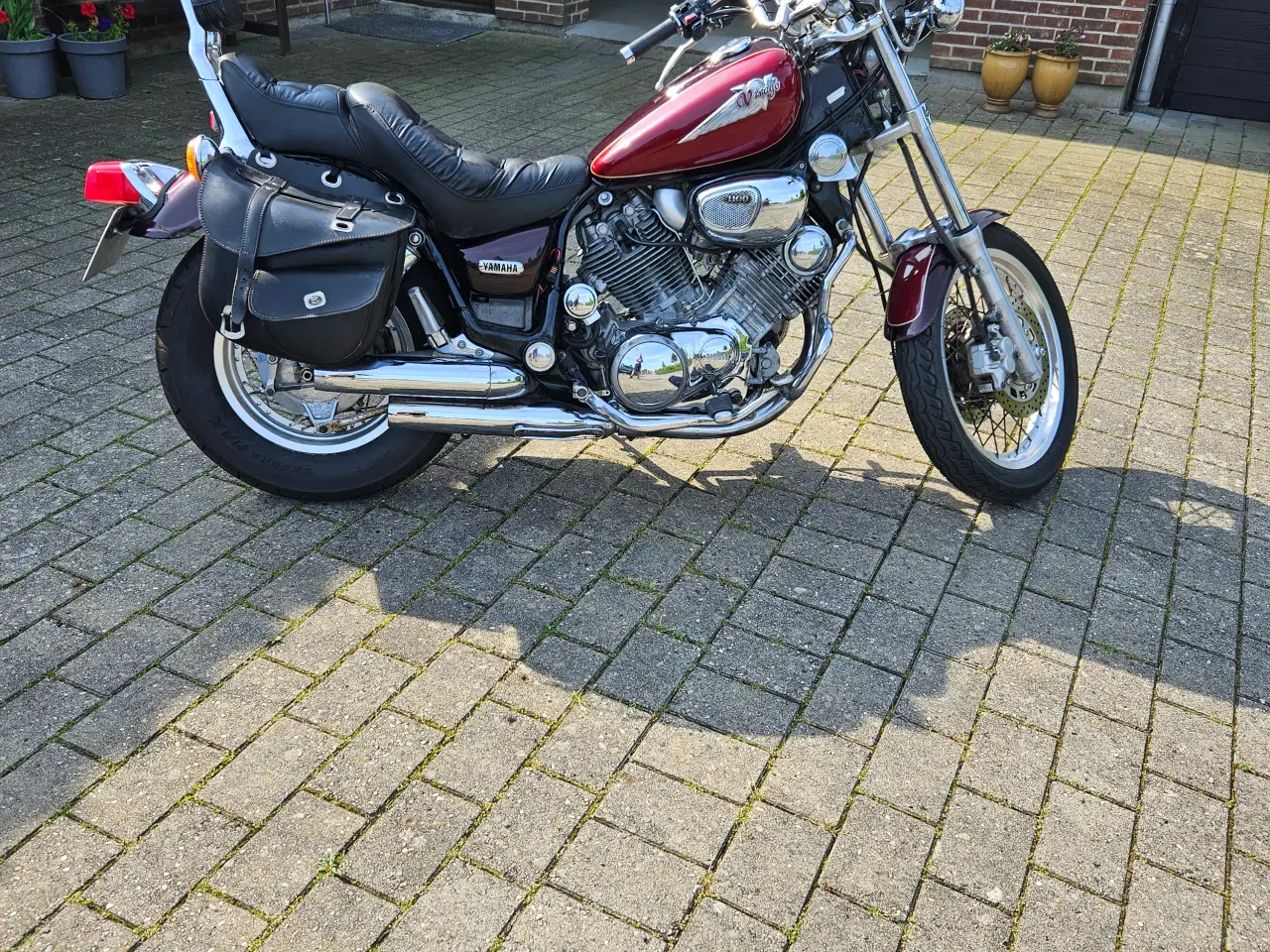 Billede 2 - flot nysynet Yamaha xv1100 virago sælges