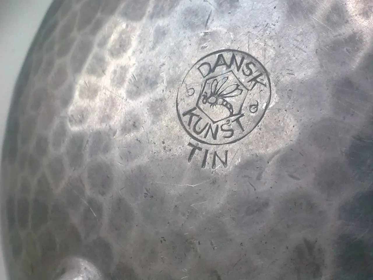 Billede 8 - Hamret metal deko skål NY eller Dansk kunst