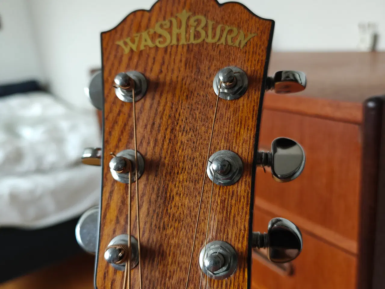 Billede 3 - Washburn D46SK akustisk guitar.