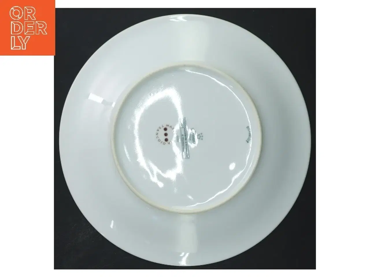 Billede 3 - Porcelænstallerken med gecko motiv fra Schmidt (str. Ø 19 cm)