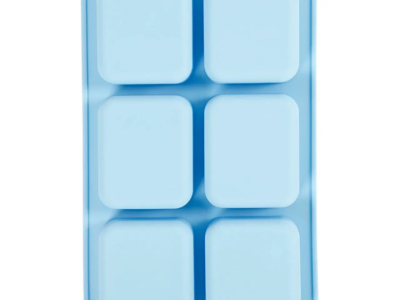 Billede 1 - Silikoneform, H: 2,5 cm, L: 7 cm, B: 5,9 cm, 100 ml, 1 stk.